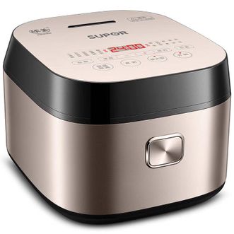 苏泊尔（SUPOR）  电饭煲家用球釜电饭锅多功能触控煮饭锅一键柴火饭健康杂粮饭4L SF40FC77/YL