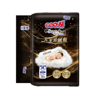 大王（GOO.N）  柔软抑菌 云绒舱纸尿裤 M38片