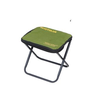 沃特曼/Whotman  折叠马扎 户外折叠椅便携式小凳子钓鱼凳高铁旅行火车神器 清爽绿