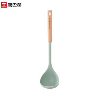 康巴赫  静厨防烫系列榉木硅胶汤勺 汤勺 KSC-TS01