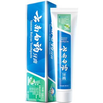 云南白药牙膏清新口气劲爽薄荷香型205g