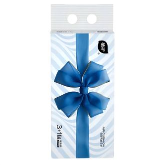 植护  气垫纸巾礼品纸面巾 4层 84抽 4包/提