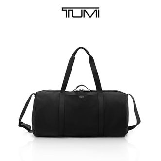 TUMI  Voyageur女士单肩手提包 可折叠旅行包健身包  0196625DGM  黑色拼灰色