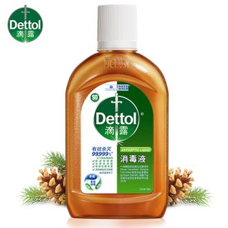 滴露/Dettol  消毒液250ml 衣物消毒水家居室内环境地板消毒 衣物除菌剂