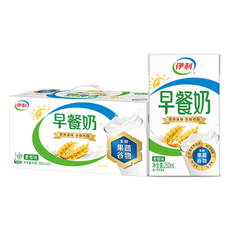 伊利  早餐奶麦香味250ml*16盒