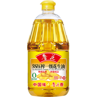 鲁花  5S物理压榨一级花生油1.8L食用油粮油CP003927 鲁花  5S物理压榨一级花生油1.8L食用油粮油CP003927