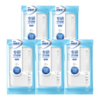 冷酸灵  专研牙线棒100支/袋*5袋