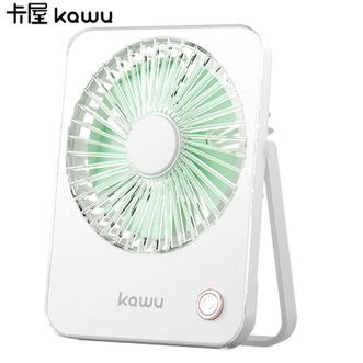 卡屋/KAWU  桌面风扇  迷你便携式办公室桌上可折叠手持usb充电风扇小型学生宿舍电风扇  LT-S3227