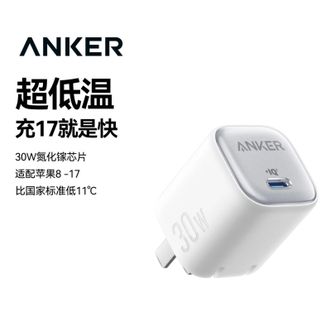 安克/Anker  30W冰点充快充pd氮化镓 A2698