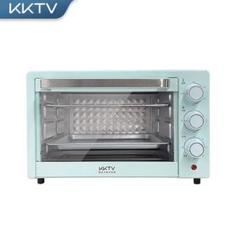 康佳KKTV电烤箱20L大容量多功能家用烤箱独立控温多种烘烤模式烘焙电烤箱