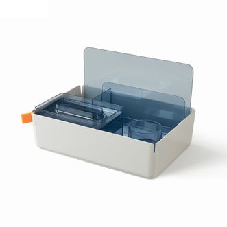 得力（deli）XDOMO系列多功能收纳盒XDM33（多色可选）