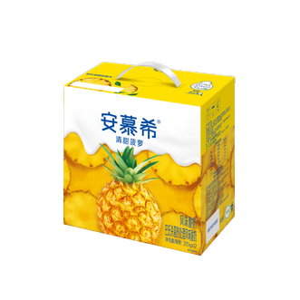 伊利  希腊清甜菠萝风味酸奶205g*12盒安慕希酸奶