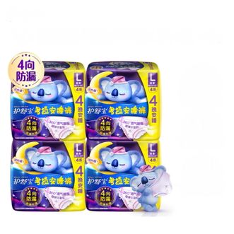 护舒宝考拉安睡裤L码4片*4包