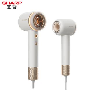 夏普/Sharp  高速吹风机速干低噪音大风力恒温干发正离子护发速干风筒 IB-RP47C-WN
