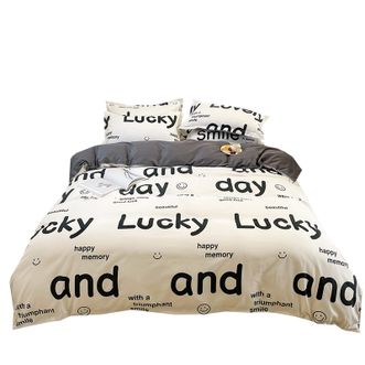 南方生活  磨毛四件套-幸运生活200*230cm