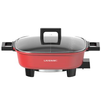 利仁  鸳鸯火锅多功能大功率一锅双味