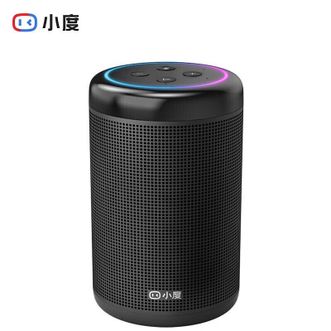 小度/Xiao Du  智能音箱  电脑桌面音响  语音控制 红外遥控  大金刚  黑色