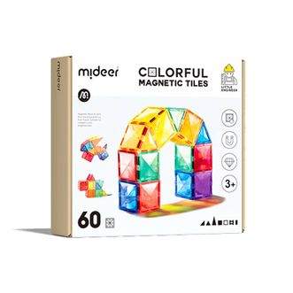 弥鹿  mideer钻面彩窗磁力片-60PCS