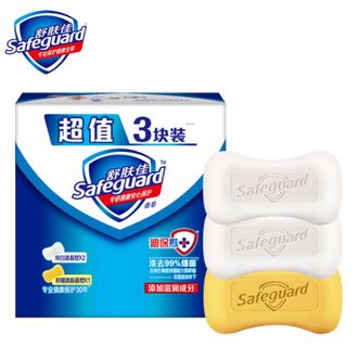 舒肤佳香皂特惠三块装100g*3块装(2纯白+1柠檬)新旧包装随机发