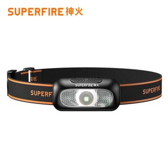 神火（SupFire）感应头灯强光充电防水头戴式LED夜钓户外钓鱼灯应急照明灯HL05-G