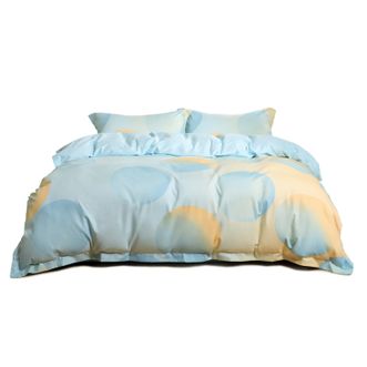 水星家纺 全棉四件套品质床品套装梦之泡影200*230cm 水星家纺 全棉四件套品质床品套装梦之泡影200*230cm