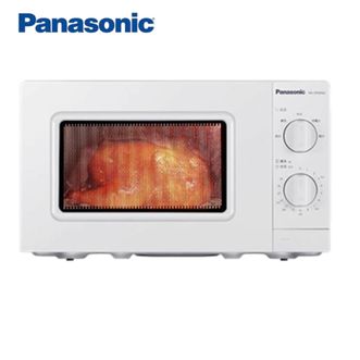 松下/Panasonic  微波炉 家用小型20升 360度转盘加热五档火力 双旋钮操作 精准控温NN-SM30NWXPE