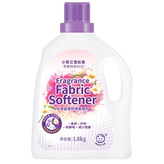 白猫  长效留香织物柔顺剂  长效留香洗衣剂  护形防静电防褶皱  1.8kg*1瓶