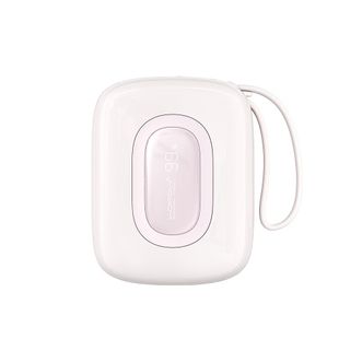 沃品/WOPOW  小彩蛋移动电源  自带线快充充电宝  10000毫安22.5W  SQ63  白色
