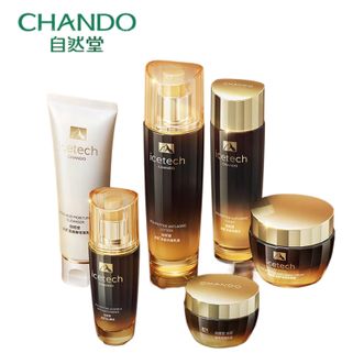 自然堂/Chando  冰肌紧致抗皱水乳套装全家福六件套 中年妈妈护肤品 改善松弛紧塑提拉