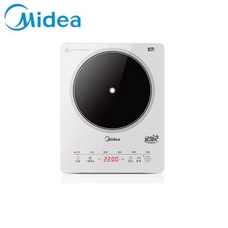 美的/Midea  电磁炉家用超薄电磁灶立体测温煎炒炖煮涮炸多功能预约定时四重防水MC-22RB12