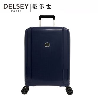 DELSEY  法国大使商务双轮式四轮3102登机拉杆箱深蓝色 20英寸 四轮拉杆箱 55×38×19cm 00310280102