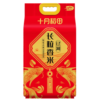 十月稻田  辽河长粒香五千克