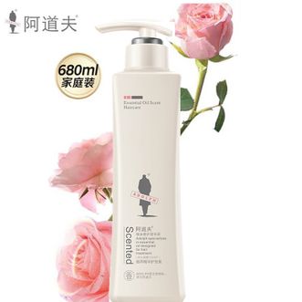 阿道夫（ADOLPH）  阿道夫精油系列护发素（植萃精华）680ml  经典玫瑰芳香 持久柔顺改善发丝毛躁洗护合一护发素