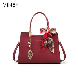 viney  新娘婚包真皮女包新款大容量单肩斜挎通勤妈妈包 V93619