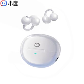 小度/Xiao Du  蓝牙耳机G108青春版【白色】耳夹式无线运动骨传导概念通话降噪翻译适配苹果华为