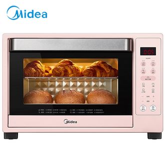 美的（Midea）家用烤箱上下四管独立控温35L大容量家用烤箱 电子式操控 PT3505