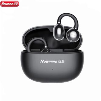 纽曼（Newsmy）  蓝牙耳机X3 pro【黑色】耳夹式 骨传导概念无线开放式跑步运动耳机通话降噪挂耳不入耳适用于苹果小米华为耳机