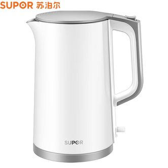 苏泊尔/Supor  电水壶  热水壶热水瓶双层防烫烧水壶热水壶全钢无缝内胆电热水壶 SW-17S13A