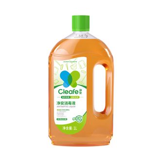 净安  消毒液 衣物居家室内杀菌 地板消毒 宠物环境消毒 1L                 ASL06N1000