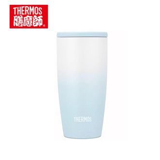 膳魔师（THERMOS）  保温杯 简约便携办公陶瓷涂层保冷水杯  400mL（TCDM-420）