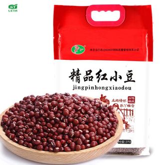 乐丫  精品红小豆1.5kg 红豆粥粥料杂粮五谷 甜品搭档