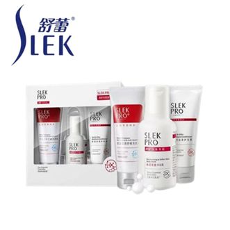 舒蕾/Slek  70ml+70ml+50ml 洗护沐套装洗发水沐浴露护发素套装