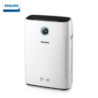 飞利浦/Philips  空气净化加湿器一体机 全屋无雾抑菌加湿快速强效除甲醛除雾霾除过敏原无雾空气加湿器母婴适用加湿器  全屋无雾抑菌加湿 快速强效除醛