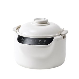 olayks.  陶瓷内胆电饭煲2-5人真土锅0涂层电饭锅家用智能柴火饭煲仔饭煲汤防溢无涂层3L