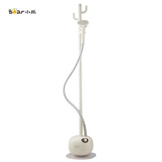 小熊（Bear）挂烫机家用蒸汽熨斗便携手持小型熨烫机挂式电熨斗立式烫衣机熨衣服GTJB15V1米黄色带烫板