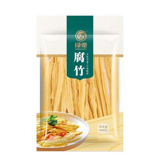 绿帝  （GREEN KING）腐竹400g豆制品豆腐皮豆皮干货火锅食材素肉炒菜凉拌