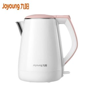 九阳/Joyoung  电热水壶 K15FD-W130 不锈钢家用电热水壶双层烧水防烫壶开水煲 1.5L