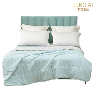 罗莱家纺  夏夜微澜 A类水洗蚕丝夏被 双人空调夏被 家居薄被200*230cm