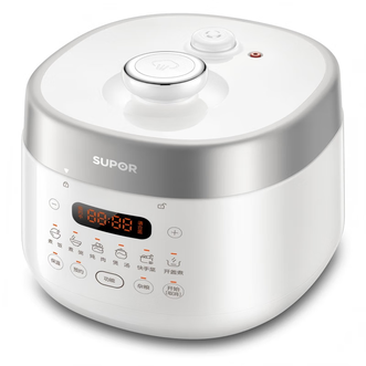苏泊尔  电压力锅 SY-30FC3006 3L容量 不粘内胆70kPa高压快炖 纯白