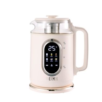 膳魔师（THERMOS）  养生壶热水壶花茶壶液体加热器EHA-1336A香槟金
